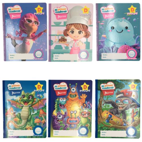 cuaderno cosido ferrocarril D hojas norma