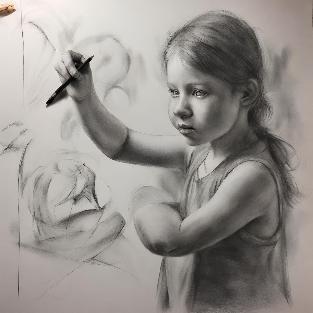 dibujos al carboncillo