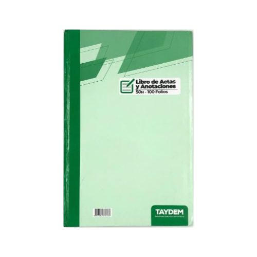 Libro de Actas: Qué es, Cómo Rellenarlo y Dónde Conseguirlo 2 libro de actas oficio 50 hojas marca taydem