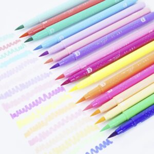 marcadores puntal pincel kit lettering kiut