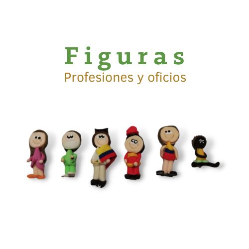 materiales para maqueta Personas Profesiones
