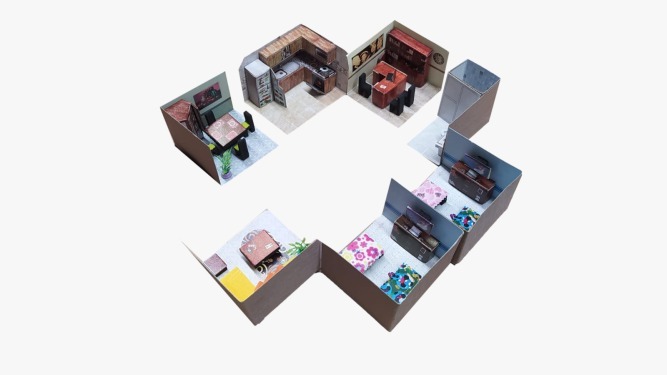 materiales para maqueta interiores completo