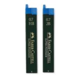 minas faber castell 0.7 2B HB