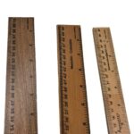 regla de madera de gran calidad