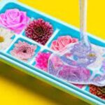 resina en gemelos o epoxica para manualidades flores
