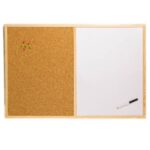 tablero corcho acrilico