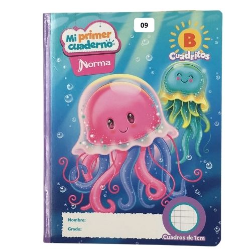 cuaderno cosido caudritos b hojas norma