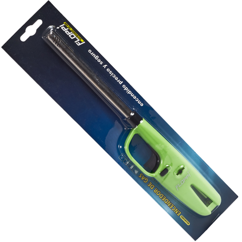 Encendedor Verde De Gas Blister Floppi