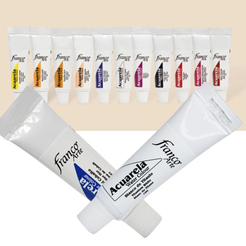 acuarela en tubo franco arte 15 ml