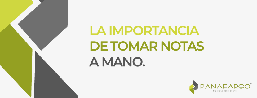 importancia tomar notas a mano
