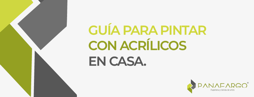 guía para pintar con acrílicos en casa