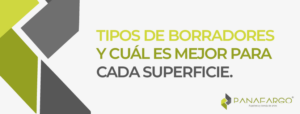 tipos de borradores